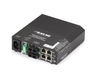 Hardened PoE PSE Switch (4)10BaseT/100BaseTX RJ-45 (2)Multimode SC - LPH240A-H-2SC - Black Box