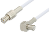 MCX Plug to MCX Plug Right Angle Cable 72 Inch Length Using RG196 Coax, RoHS - PE3311LF-72 - Pasternack