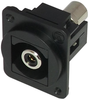 Rca Keystone Coupler, Receptacle, Blk; Product Range Tuk - 01AC9090 - Newark, An Avnet Company