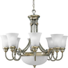 P4110-43 Mid. Chandeliers-Glass Up - 762006 - Capital Lighting, Inc.