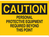 Protective Wear Sign - 42781 - Brady Corporation
