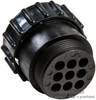 Circular Connector Plug Size 17, 9 Position Free Hanging; Product Range Amp - Te Connectivity - 30AC3905 - Newark, An Avnet Company