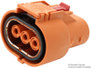 Power Connector, Plug, 3Pos, 11.1Mm; Product Range Amphenol Industrial - 01AC1744 - Newark, An Avnet Company