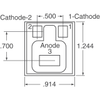 Diodes, Rectifiers - Single - FCSP05H40TR - 774451-FCSP05H40TR - Win Source Electronics