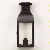 Portland Tole Wall Lantern - WL82/BK/E - Vaughan Designs, Inc.