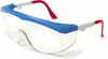 Crews Tomahawk Safety Glasses With RWB Frame and Clear Lens - TK130 - Safety Glasses USA