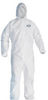 Kimberly-Clark Kleenguard A40 White 4XL Microporous Film Laminate Disposable General Purpose & Work Coveralls - 036000-44327 - 036000-44327 - R. S. Hughes Company, Inc.