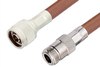 N Male to N Female Cable 36 Inch Length Using RG393 Coax - PE3977-36 - Pasternack
