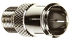Rf/coaxial Adapter, F Jack-F Plug; Convert From Coax Type Amphenol Rf - 99H6291 - Newark, An Avnet Company