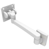 Monitor Mount, Tilt & Swivel, Single Arm, With VESA Mounting Plate, Wall Mount, Front Fastened, Aluminum Alloy, Powder Coat, White - AV-D32-23A142-76 - Southco