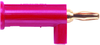 Banana Plug, 5A, Screw, Red; Gender Pomona - 34F939 - Newark, An Avnet Company