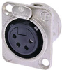Neutrik D Series XLRJ Chassis 4 Pin - NEUNC4FDL1 - HAVE, Inc.