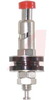 Terminal, push-post; Insulated; 20 A; 120 VDC; Nickeled Brass; Red Cap - 70217205 - Allied Electronics, Inc.