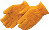 Leather Gloves, Driver Split Cowhide - 8454 - Liberty Glove & Safety, Inc.
