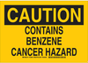Chemical & Hazardous Material Sign - 125945 - Brady Corporation