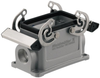 Housing, Size 4, Side Clamp, M25, Alum; Heavy Duty Connector Type Weidmuller - 63AC9647 - Newark, An Avnet Company