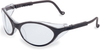 Uvex Bandit Safety Glasses with Black Frame and Clear Lens - s1600 - Safety Glasses USA
