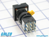 IDEC Pushbutton Illuminated - HA2L-M1C64-W - Galco Industrial Electronics