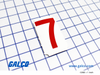 BRDY Preprinted Labels - 5120-7 - Galco Industrial Electronics