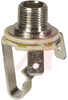 Phone Jack; Brass (Housing); Ni/Au; 0.394 in. (Panel Cut Out); 0.276 in. - 70088590 - Allied Electronics, Inc.