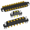 4 Pos. Female SIL Vertical Throughboard Conn. Jackscrews - M80-4000000F2-04-321-00-000 - Harwin Plc