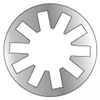 Lock Tooth Washer - Non Metric - 40611 - Minerallac Company
