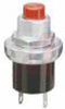 Switch, Pushbutton, SPST, N.C., Red Button - 70216795 - Allied Electronics, Inc.