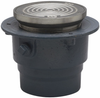 Adjustable Floor Cleanout with Extra Heavy Duty Round Stainless Steel Cover -- CO-1200-RX - Image