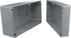 Enclosure, Wall Mount, Pc, Grey; Enclosure Type Bud Industries - 22AJ1444 - Newark, An Avnet Company