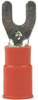 Terminal, Fork, Stud 10, Crimp, Red; Product Range 3M - 66W6336 - Newark, An Avnet Company