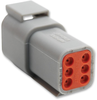 Connector Housing, Rcpt, 6 Way, Plastic; Product Range Amphenol Sine/tuchel - 12X8206 - Newark, An Avnet Company