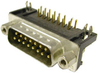 DB15 Male Right Angle PC Mount (Short Type) Connector - 85-724 - Computer Network Accessories, Inc.