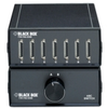 Lifetime DB25 Switch, 6 to 1 (DB25), Parallel 25 Leads, Chassis Style A, (7) Female - SW059A - Visual Sound, Inc.