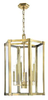 Foyer/Hall Lanterns-Glass w/Frame - 607911 - Light Center (The)