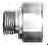 DIN Bite Type Tube Fitting - DMFG-ED Male Female Gauge Connector with ED-Ring - Image
