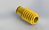 Metric Threaded Inserts, Nose Seals M3.5, M5, M6, M8 - ZMNS-26-M5-BR-BN - O'Keefe Controls Co.
