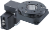 Motorized rotation stage, integrated controller, 360 degree rotation, 120 mm diameter, high speed, high torque, motor down -- X-RSB120AB