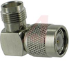 connector,rf coaxial,tnc in-series adapter,right-angle plug-to-jack,50 ohm - 70032125 - Allied Electronics, Inc.