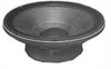15 Inch Low Frequency Transducer, 8 Ohms Impedance - 2226H - Visual Sound, Inc.