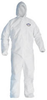 Kimberly-Clark Kleenguard A10 White 3XL Polypropylene Disposable General Purpose & Work Coveralls - 036000-12227 - 036000-12227 - R. S. Hughes Company, Inc.
