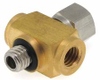 M5 Male Thread to Three Female M5 Threads, Adjustable Position Adapter - M5CM - Beswick Engineering Co., Inc.