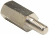 11.00mm M3 Metric M/F Threaded Hex Brass Spacer/Pillar -- R30-3001102 - Image
