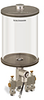 Clear View Multiple Feed Electro Lubricator, 1/2 gal Pyrex Reservoir, 3 Feeds, 1/8