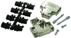 D Sub Cover, Die Cast Zinc; Product Range Multicomp Pro - 80K5433 - Newark, An Avnet Company
