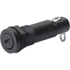 Shock-Safe Fuseholder, 5 x 20 / 6.3 x 32 mm, Slotted Cap -- FEU - Image