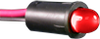 4.7MM RED PANEL MOUNT LED W/6" WIRE - WP1533AA/ID-W152 - Kingbright Corporation