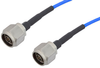 N Male to N Male Cable 120 Inch Length Using PE-P141 Coax with HeatShrink, LF Solder - PE302-120 - Pasternack