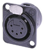 Neutrik D Series XLRF 5 Pin - NEUNC5FDL1BAG - HAVE, Inc.