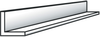 3/4" x 3/4" x 1/16" Aluminum Angle -- 1450287 - Image