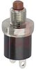 Pushbutton Switch; Panel Mount; 2.5mm Travel; 3AMP; SPST; Red Actuator - 70155935 - Allied Electronics, Inc.